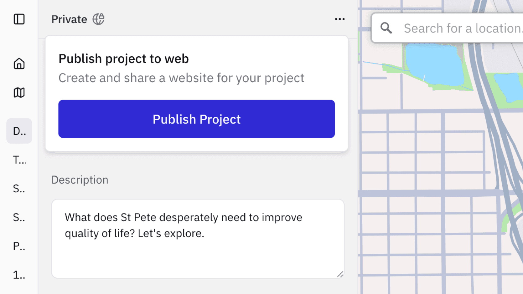 Project Publishing